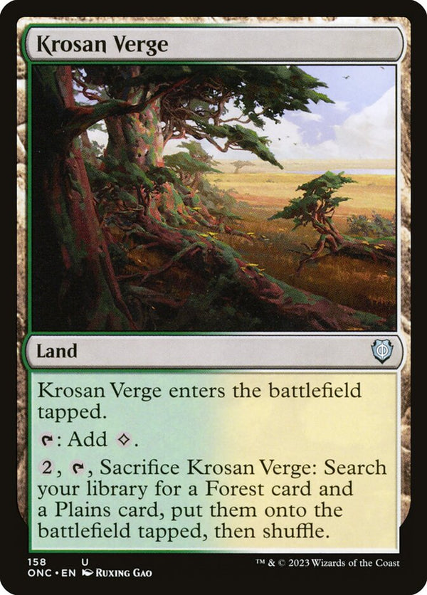 Krosan Verge - Magic: The Gathering