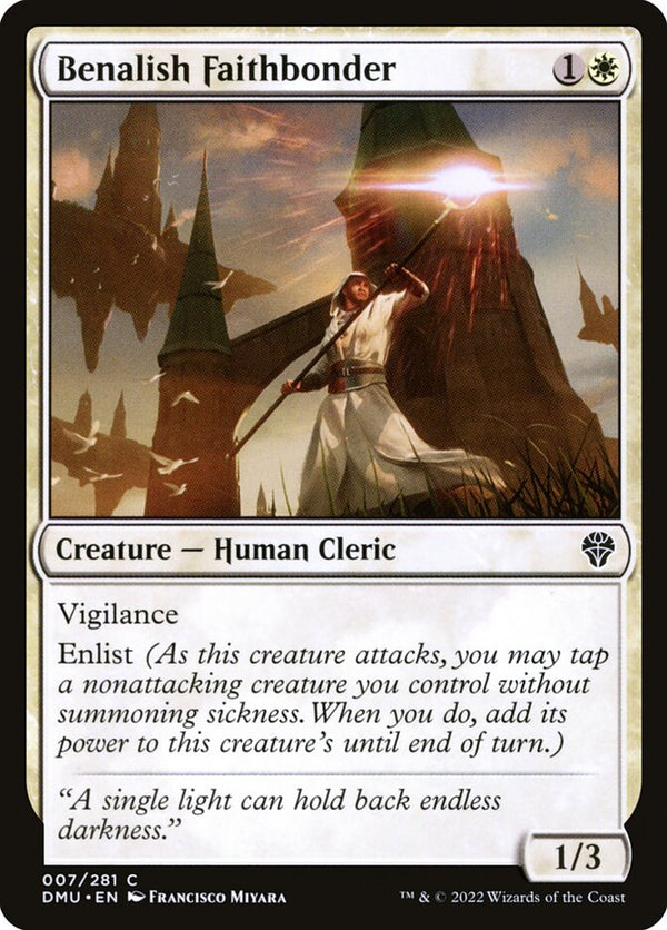 Benalish Faithbonder - Magic: The Gathering
