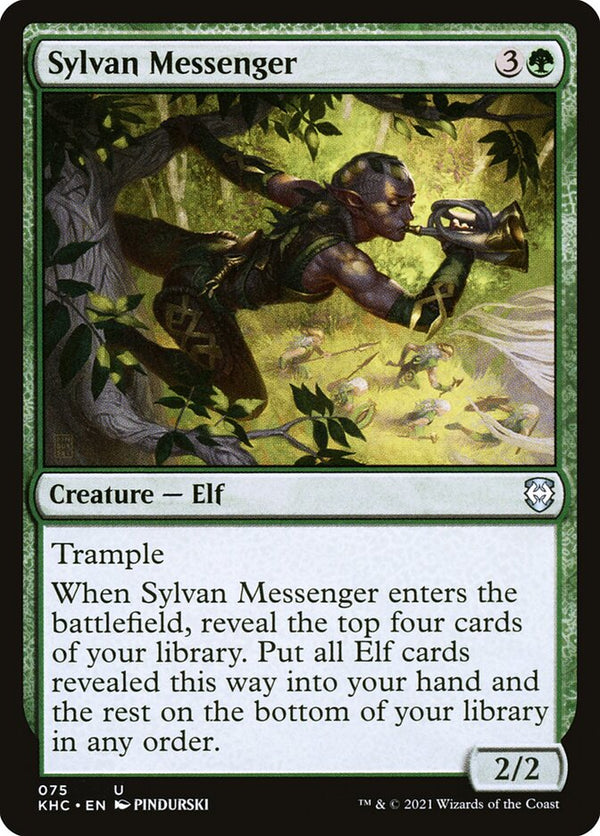 Sylvan Messenger - Magic: The Gathering