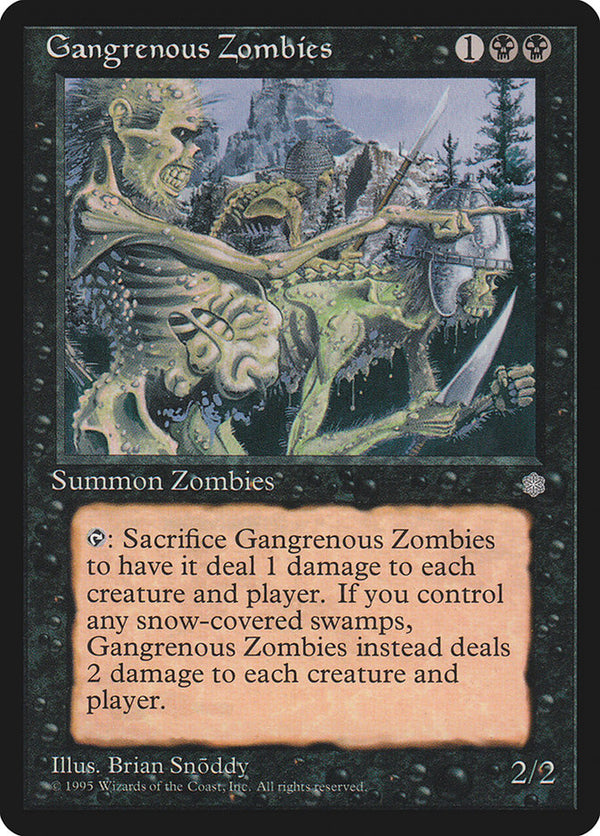 Gangrenous Zombies - Magic: The Gathering