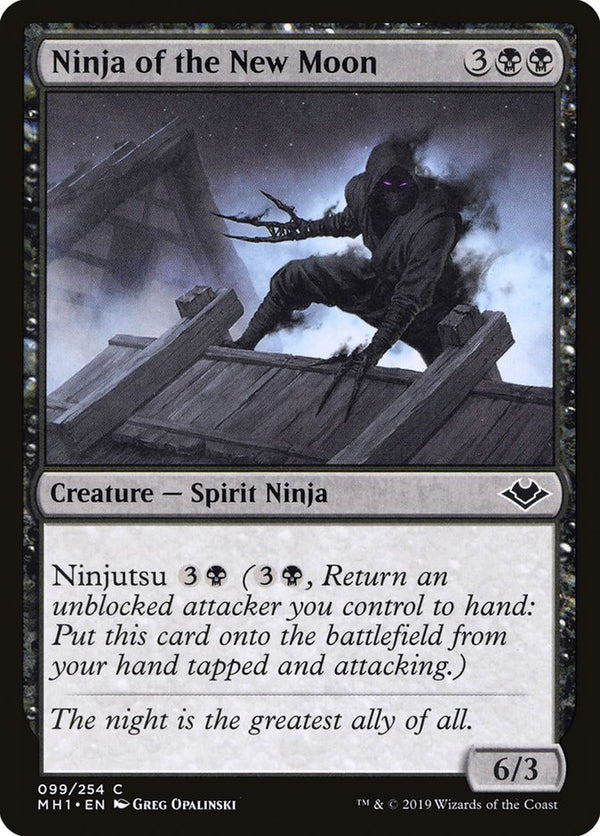 Ninja of the New Moon - Magic: The Gathering