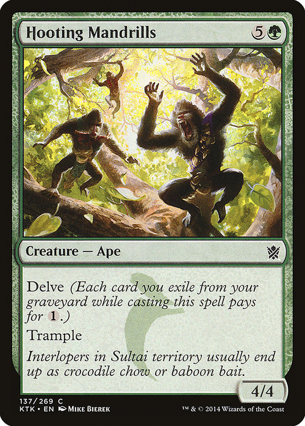 Hooting Mandrills - Magic: The Gathering