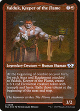 Valduk, Keeper of the Flame (Foil Etched) - Magic: The Gathering