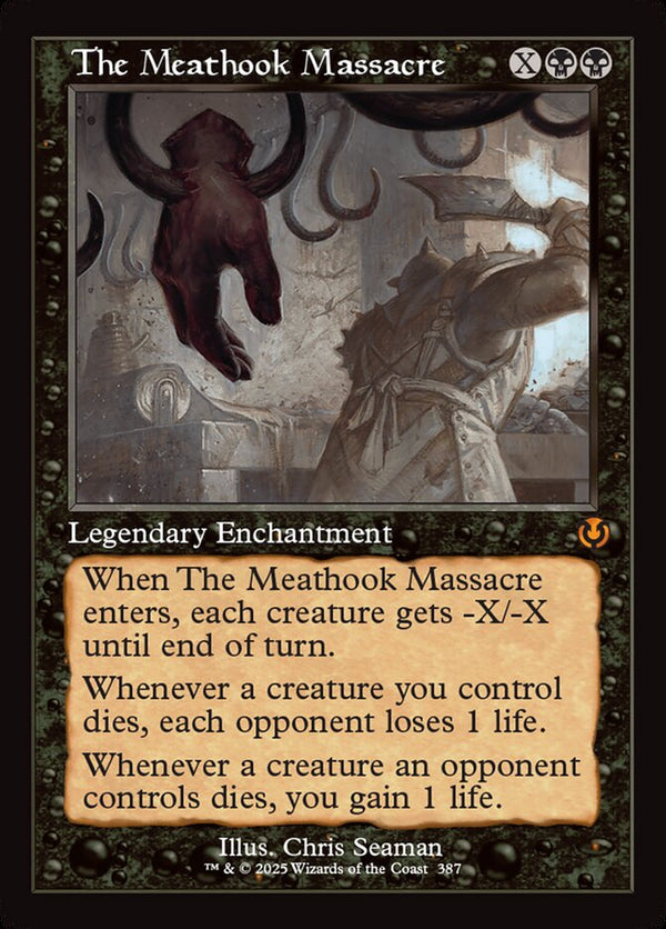 The Meathook Massacre (Retro Frame) - Magic: The Gathering