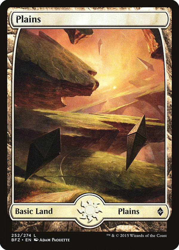 Plains (252) - Full Art - Magic: The Gathering