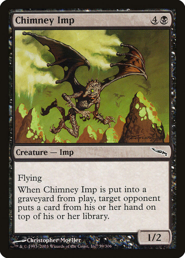 Chimney Imp - Magic: The Gathering