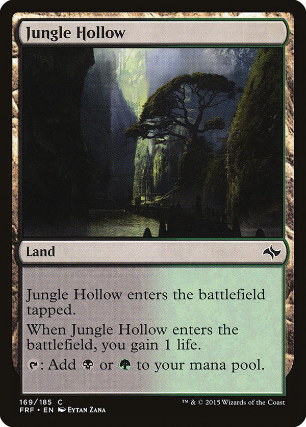 Jungle Hollow - Magic: The Gathering