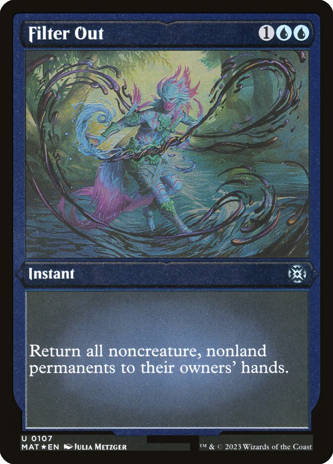 Filter Out (Foil Etched)