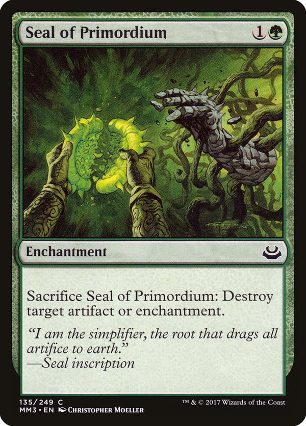 Seal of Primordium - Magic: The Gathering