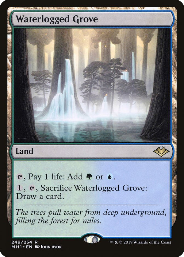 Waterlogged Grove - Magic: The Gathering