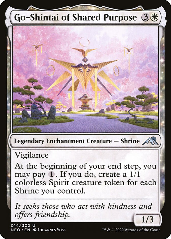 Go-Shintai of Shared Purpose - Magic: The Gathering