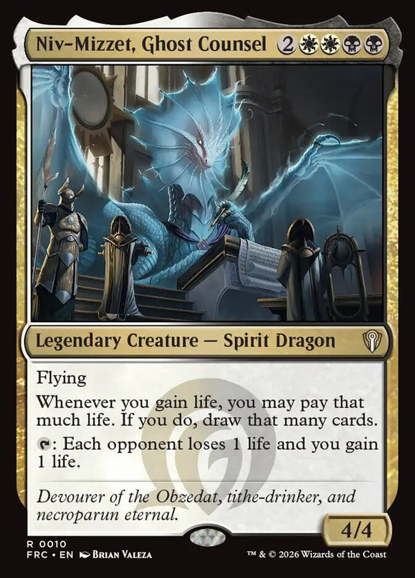 Niv-Mizzet, Ghost Counsel (FRC 10) - Magic: The Gathering