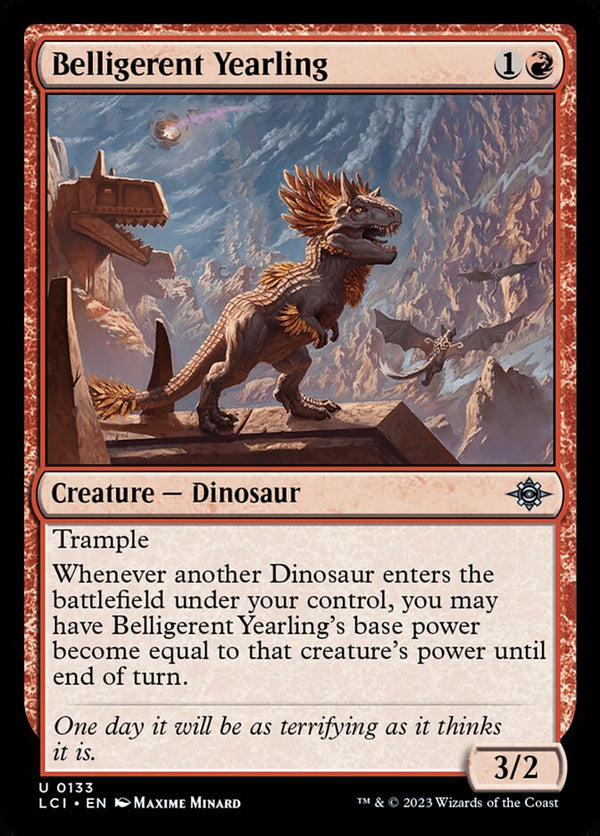 Belligerent Yearling - Magic: The Gathering