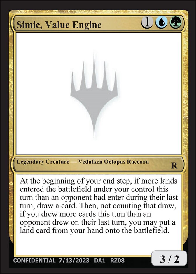 Simic Value Engine