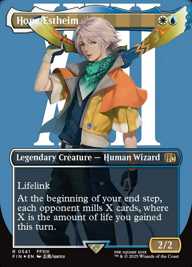 Hope Estheim (Borderless) (Surge Foil)