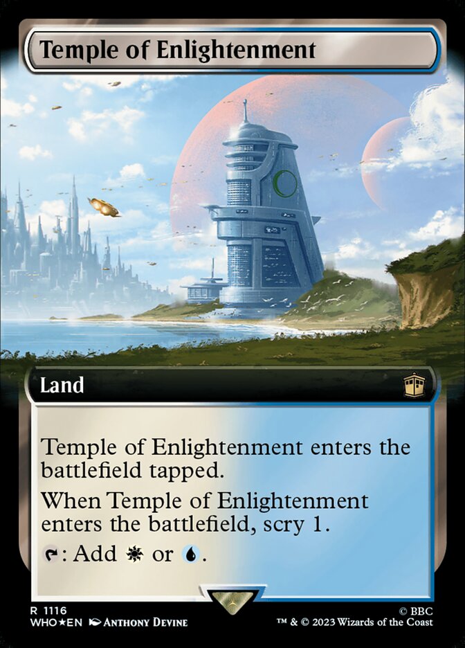 Temple of Enlightenment (Extended Art) (Surge Foil)