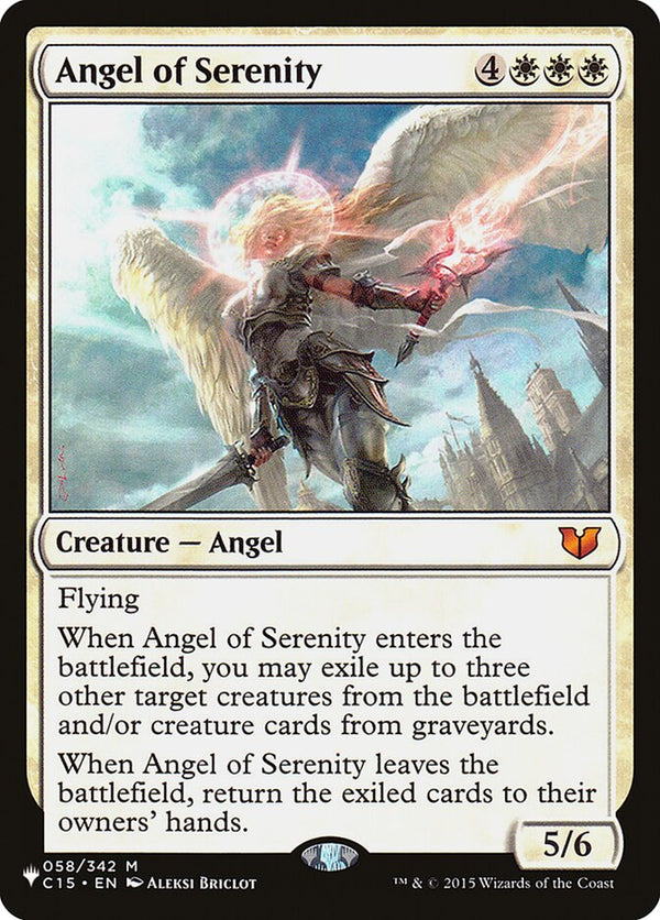 Angel of Serenity (C15) - Magic: The Gathering