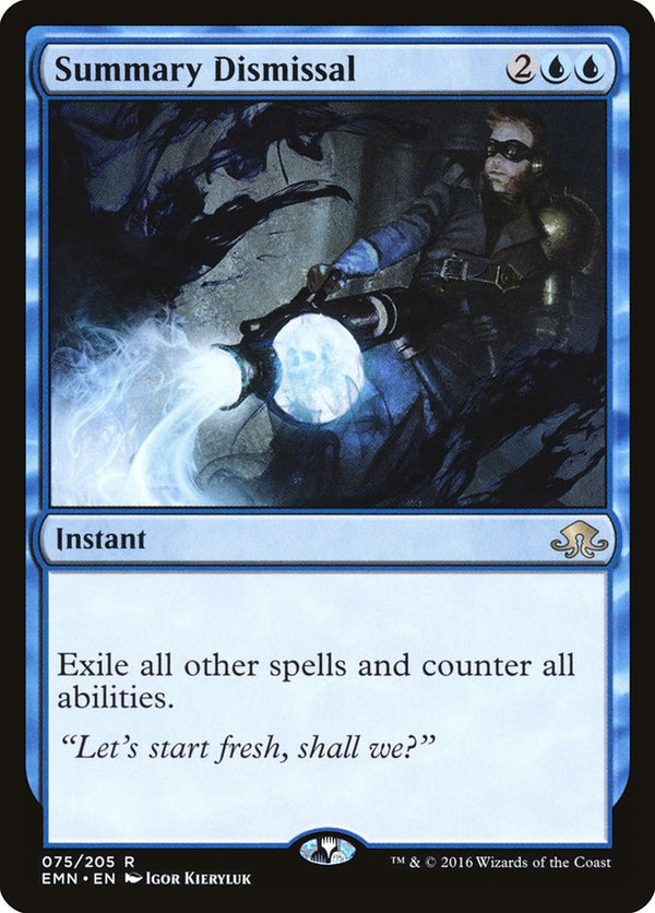 Summary Dismissal - Magic: The Gathering