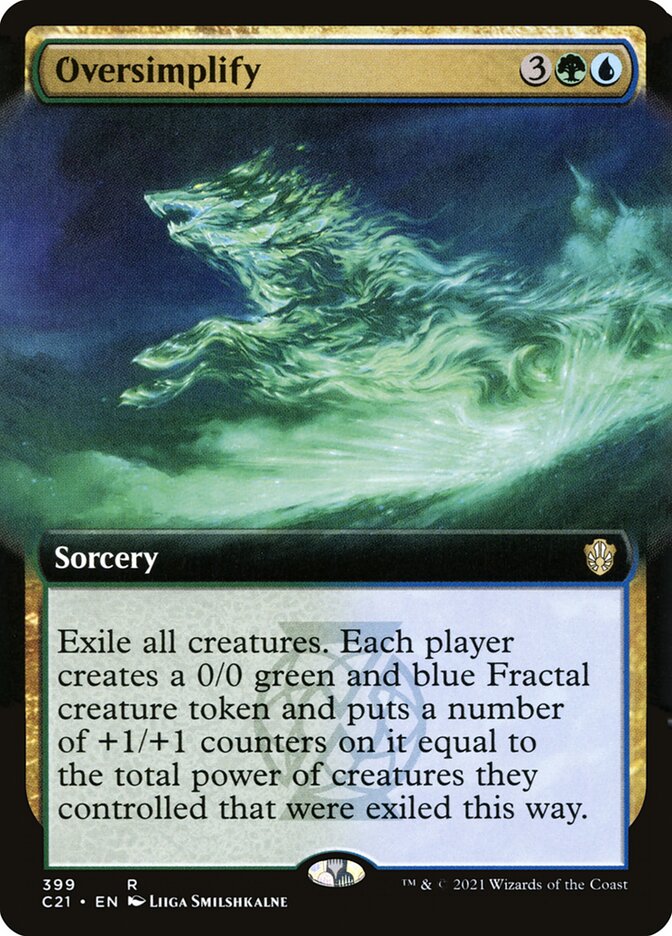 Oversimplify (Extended Art)