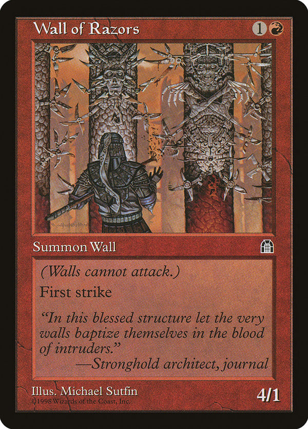 Wall of Razors - Magic: The Gathering