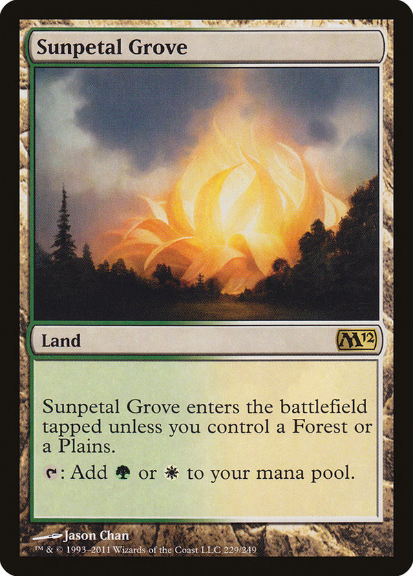 Sunpetal Grove - Magic: The Gathering