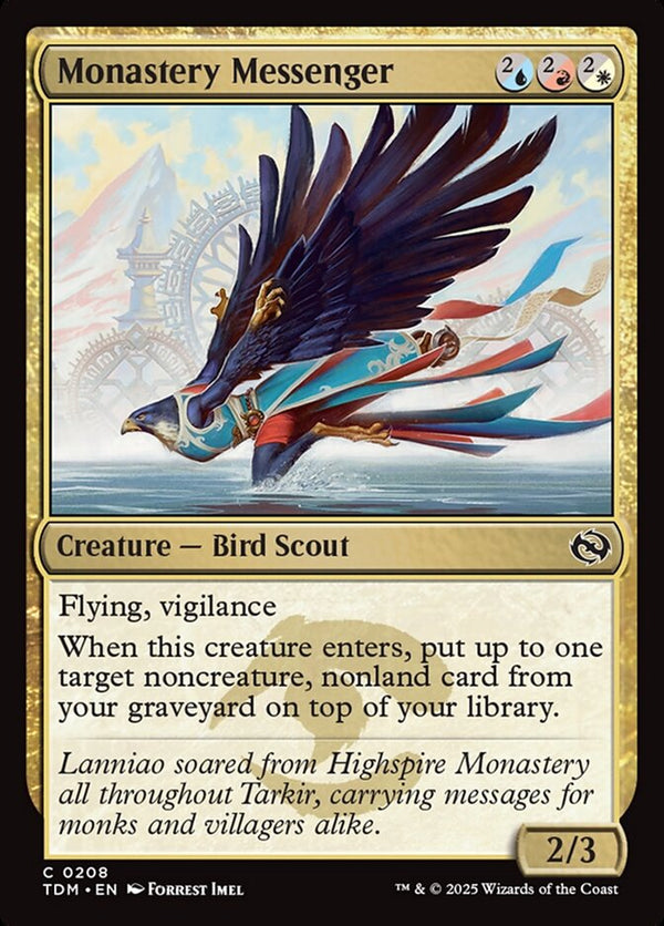 Monastery Messenger - Magic: The Gathering