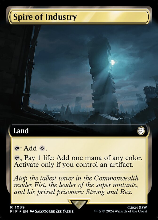 Spire of Industry (Extended Art) (Surge Foil)