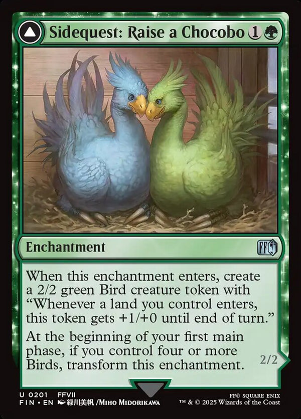 Sidequest: Raise a Chocobo - Magic: The Gathering