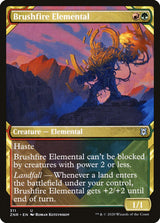 Brushfire Elemental (Showcase) - Magic: The Gathering