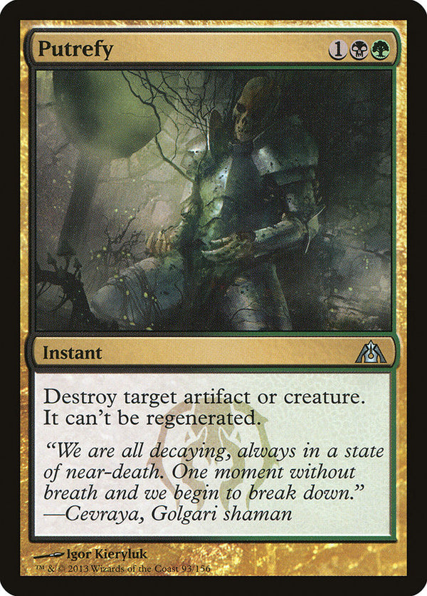 Putrefy - Magic: The Gathering