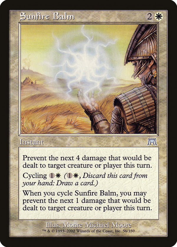 Sunfire Balm - Magic: The Gathering