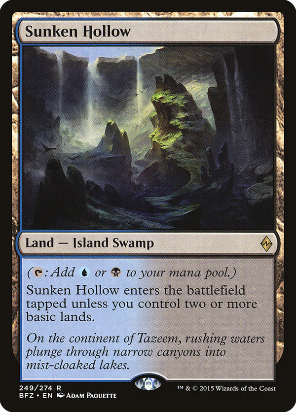 Sunken Hollow - Magic: The Gathering