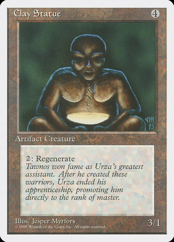 Clay Statue - Magic: The Gathering