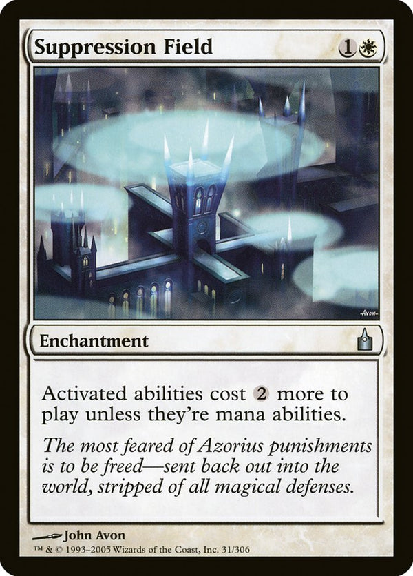 Suppression Field - Magic: The Gathering