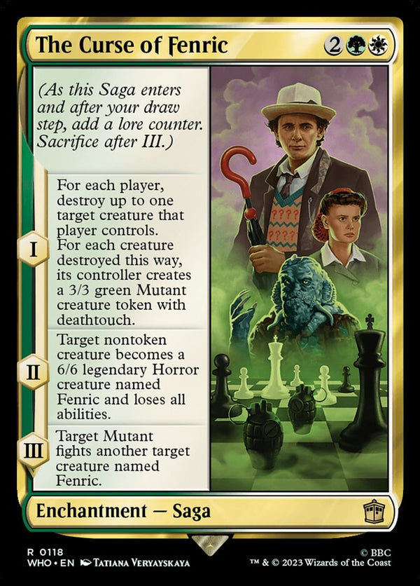 The Curse of Fenric - Magic: The Gathering