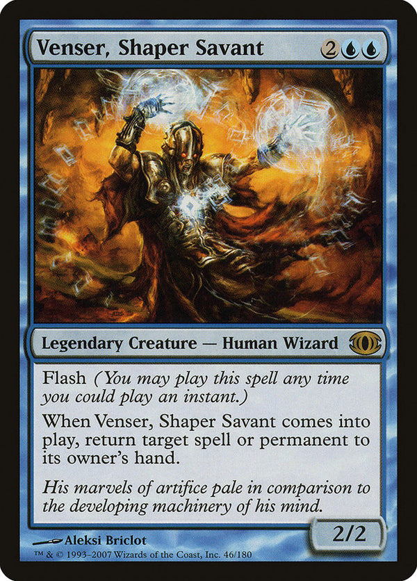 Venser, Shaper Savant - Magic: The Gathering