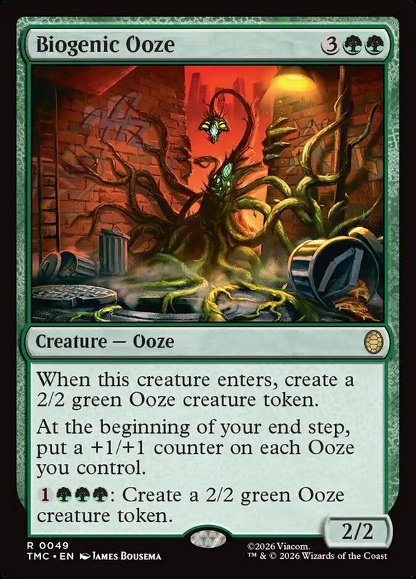 Biogenic Ooze (TMC 49) - Magic: The Gathering