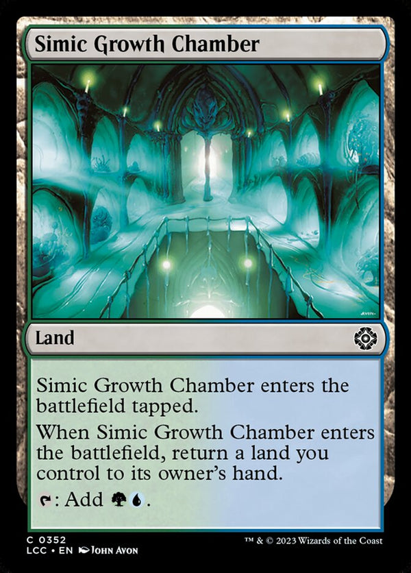 Simic Growth Chamber - Magic: The Gathering