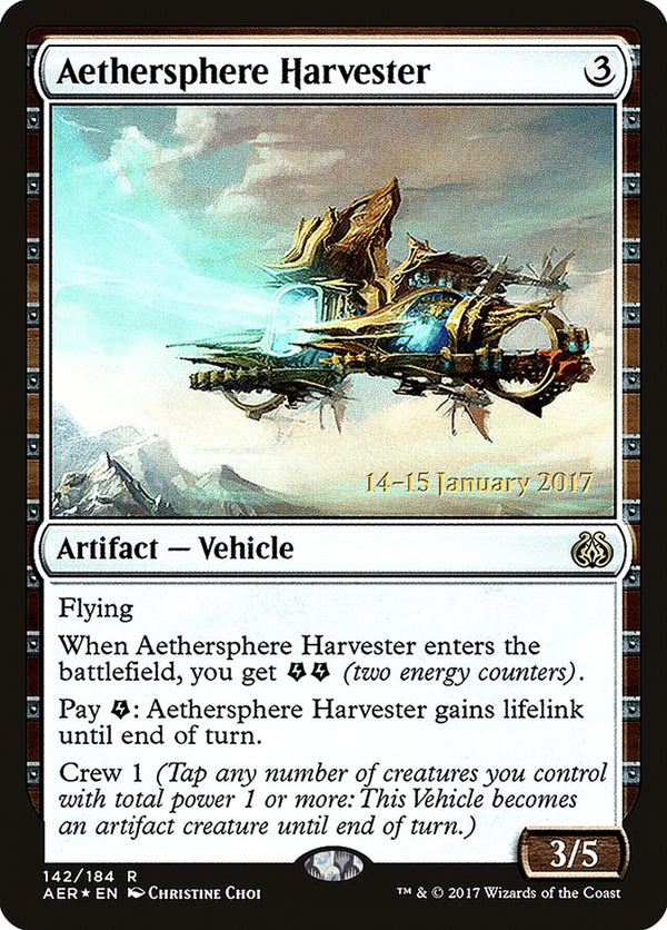 Aethersphere Harvester - Magic: The Gathering