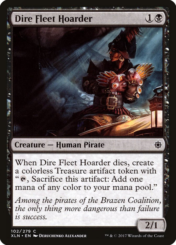 Dire Fleet Hoarder - Magic: The Gathering