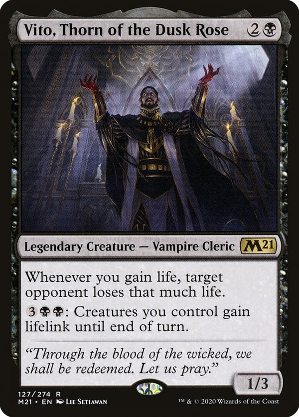 Vito, Thorn of the Dusk Rose - Magic: The Gathering