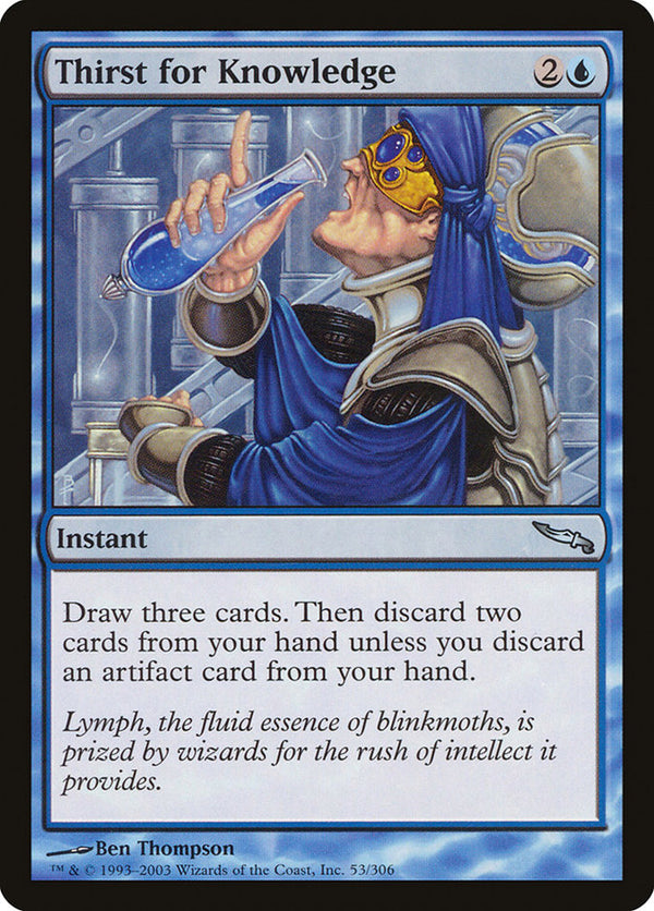 Thirst for Knowledge - Magic: The Gathering