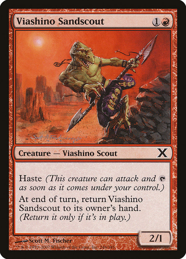 Viashino Sandscout - Magic: The Gathering