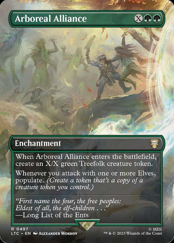 Arboreal Alliance (Borderless) - Magic: The Gathering