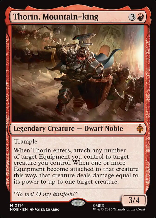 Thorin, Mountain-king - Magic: The Gathering