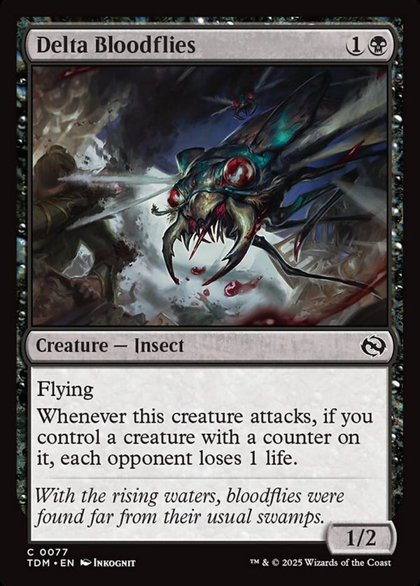 Delta Bloodflies - Magic: The Gathering