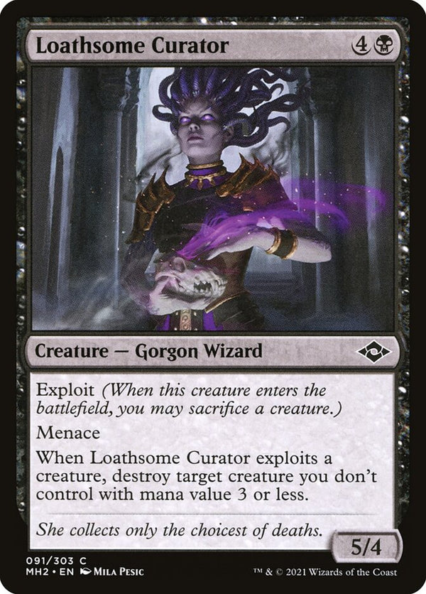 Loathsome Curator - Magic: The Gathering
