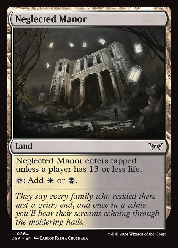 Neglected Manor - Magic: The Gathering