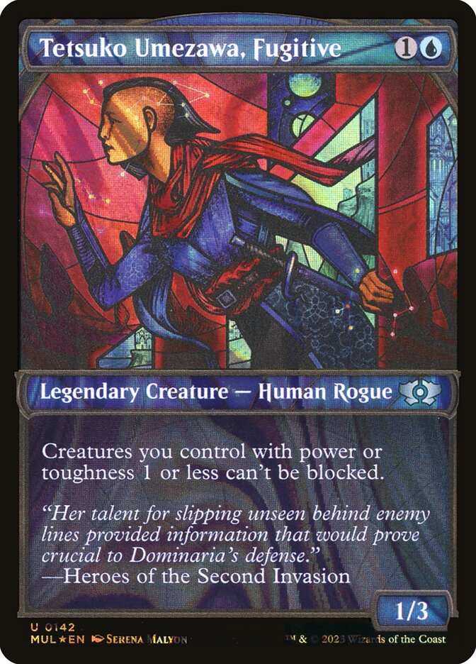 Tetsuko Umezawa, Fugitive (Halo Foil)