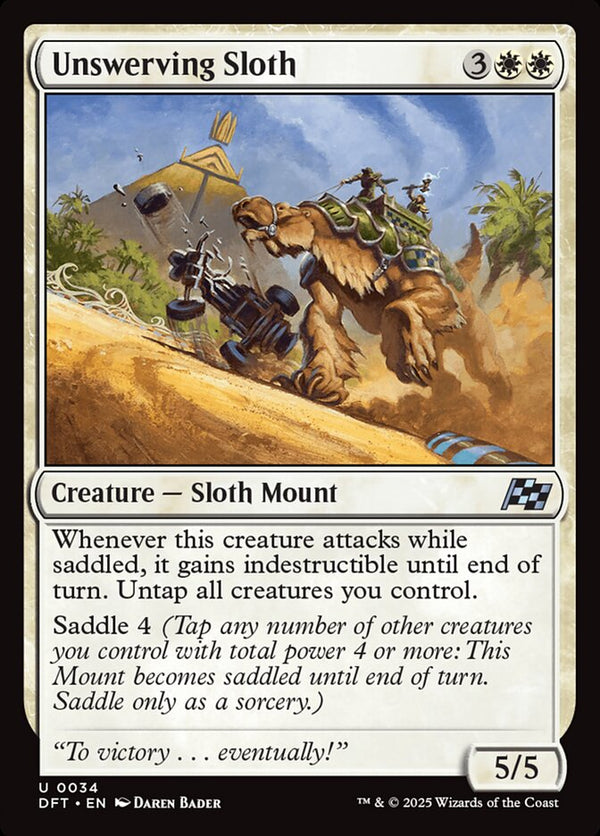 Unswerving Sloth - Magic: The Gathering